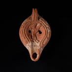 Oud-Romeins, Keizerrijk Romeinse terracotta olielamp met