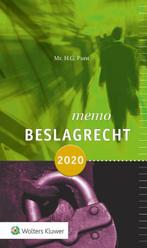 Memo beslagrecht 2020 9789013155150, Boeken, Schoolboeken, Zo goed als nieuw