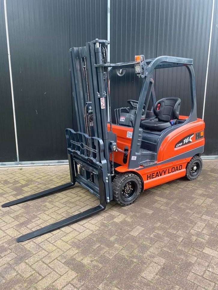 Heavyload electrische heftruck 1,6 tons (Linde Still Hyster), Zakelijke goederen, Machines en Bouw | Heftrucks en Intern transport