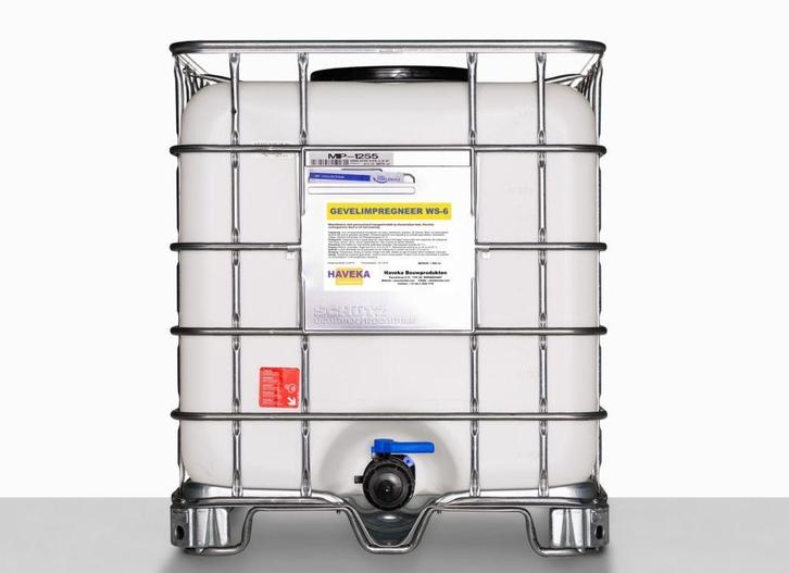 Gevelimpregneer Hakasil WS-6 IBC á 600 Ltr, Doe-het-zelf en Verbouw, Isolatie en Afdichting, Nieuw, Overige materialen, Ophalen of Verzenden