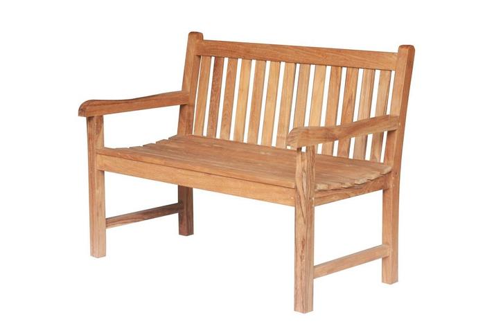 Teakea - Windsor Teak Tuinbank | 120 cm breed | 2 Persoons, Tuin en Terras, Tuinbanken, Nieuw, Teakhout, Verzenden