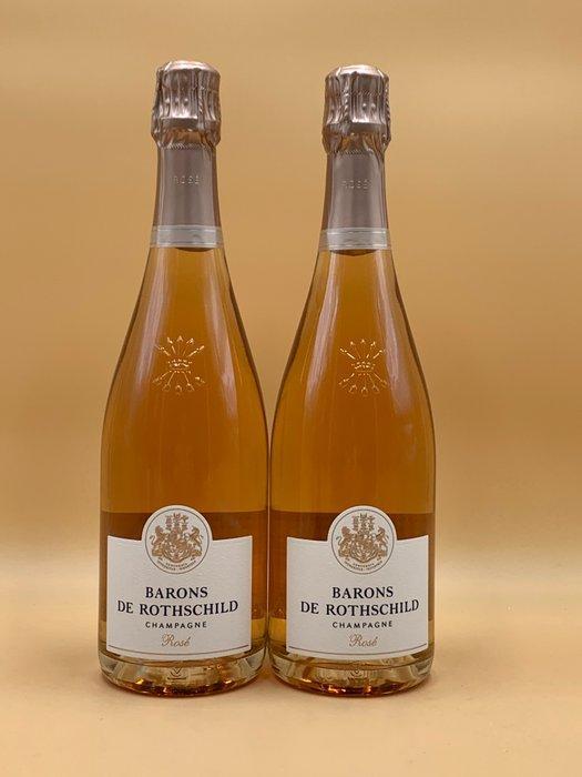 Barons de Rothschild - Reims Rosé - 2 Flessen (0.75 liter), Verzamelen, Wijnen