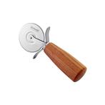 Triangle SOUL Pizzasnijder met Kersenhouten Heft - 6 cm L..., Huis en Inrichting, Ophalen of Verzenden, Nieuw