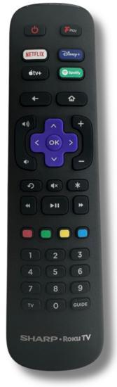 Originele Sharp Roku TV afstandsbediening, Audio, Tv en Foto, Afstandsbedieningen, Verzenden