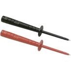 Fluke Testpen/Klem Testpen - Rood en Zwart - Busdiam 0.5mm, Doe-het-zelf en Verbouw, Meetapparatuur, Nieuw, Verzenden