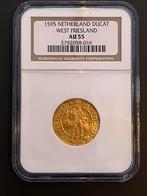 Provincie W.Friesland Gouden Dukaat 1595 Hongaars type AU55, Postzegels en Munten, Munten en Bankbiljetten | Verzamelingen, Verzenden