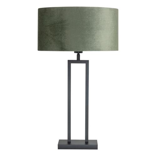 LED Tafellamp poot vierkant | Zwart | Siena | 70cm, Huis en Inrichting, Lampen | Tafellampen, Nieuw, Ophalen of Verzenden