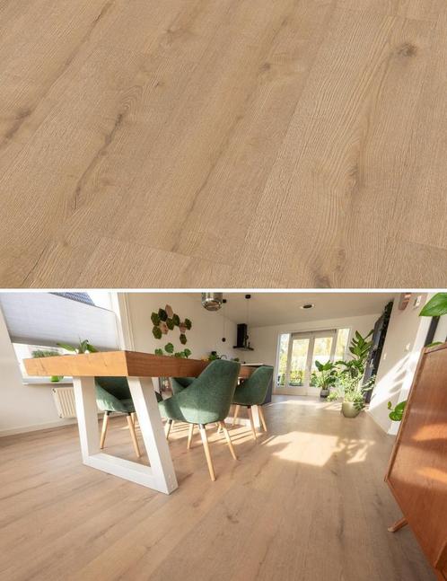 Floer Bossen PVC Waterloopbos Lichtbruin Eiken 3206, Doe-het-zelf en Verbouw, Vloerdelen en Plavuizen, Nieuw, Verzenden