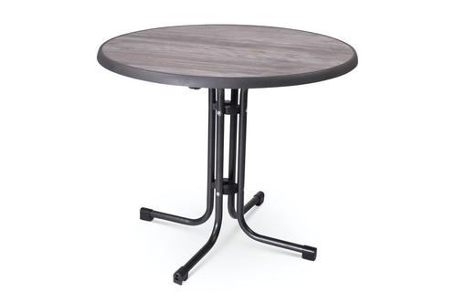 Terrastafel Hawaii | Blad 85cm, Tuin en Terras, Tuintafels, Nieuw, Kunststof, Rond, Ophalen of Verzenden