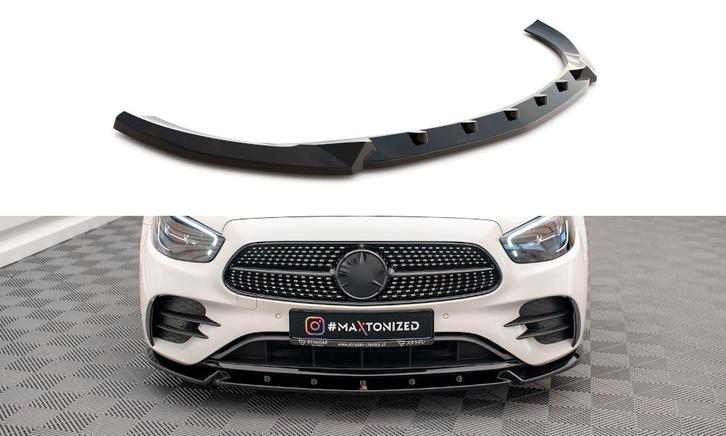 Front splitter V.2 voor Mercedes Benz W213 Facelift AMG Line, Auto diversen, Tuning en Styling, Ophalen of Verzenden