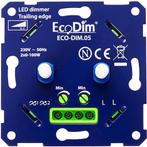 EcoDim - LED DUO Dimmer - ECO-DIM.05 - Fase Afsnijding RC -, Doe-het-zelf en Verbouw, Nieuw, Ophalen of Verzenden