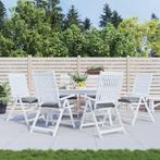 vidaXL Stoelkussens 6 st 50x50x7 cm oxford stof grijs, Huis en Inrichting, Woonaccessoires | Kussens, Verzenden, Nieuw, Grijs