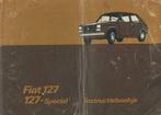 1976 Fiat 127 / 127 special Instructieboekje Nederlands, Auto diversen, Handleidingen en Instructieboekjes, Verzenden