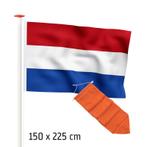 Actieset geschikt voor een 6 meter mast: Nederlandse vlag, Diversen, Vlaggen en Wimpels, Nieuw