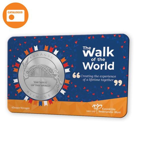 4Daagse Nijmegen penning in coincard, Postzegels en Munten, Munten | Nederland, Verzenden