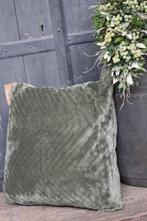 Kussen Green fleece 45 cm, Huis en Inrichting, Woonaccessoires | Kussens, Ophalen of Verzenden, Nieuw