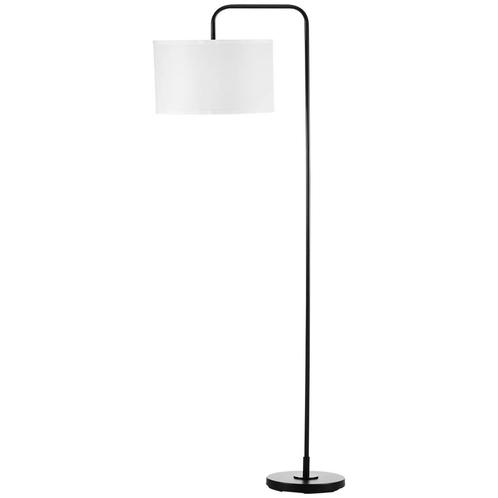 TRUUSK Staande Lamp Voor De Woonkamer In Modern Zwart Metaal, Huis en Inrichting, Lampen | Vloerlampen, Nieuw, Verzenden
