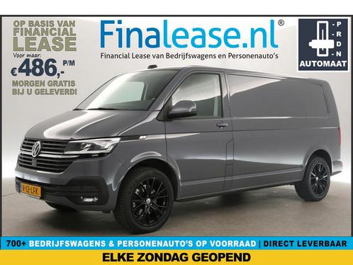 Volkswagen Transporter 2.0 TDI L2H1 200PK AUT ACC Cam €486pm, Auto's, Bestelauto's, Lease, Automaat, Diesel, Volkswagen, Zilver of Grijs