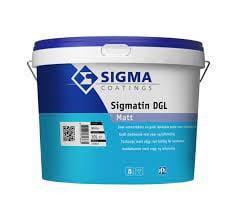Sigmatin DGL Matt - RAL 9010 - 10 liter (Muurverf latex), Doe-het-zelf en Verbouw, Verf, Beits en Lak, Verf, Overige kleuren, Nieuw