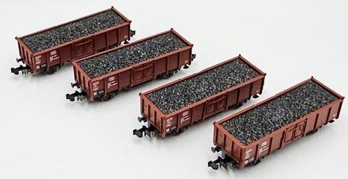 Roco N - 25084 - Modeltrein goederenwagon (4) - Vier twee-as, Hobby en Vrije tijd, Modeltreinen | N-Spoor
