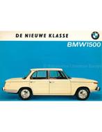 1963 BMW 1500 LEAFLET BROCHURE NEDERLANDS, Nieuw, BMW, Author