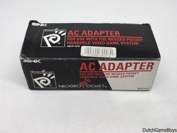 Neo Geo Pocket - AC Adapter - Boxed, Spelcomputers en Games, Spelcomputers | Overige, Gebruikt, Verzenden