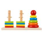 Kruzzel houten blokken sorteerder puzzel voor kinderen 7 x, Kinderen en Baby's, Nieuw, Ophalen of Verzenden