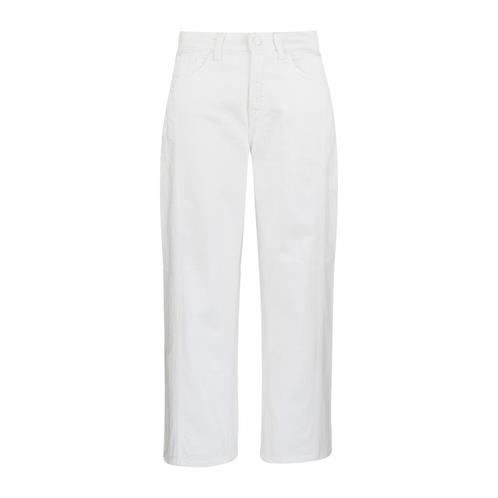 7 for all Mankind • The modern straight in milk • 27, Kleding | Dames, Broeken en Pantalons, Wit, Nieuw, Verzenden