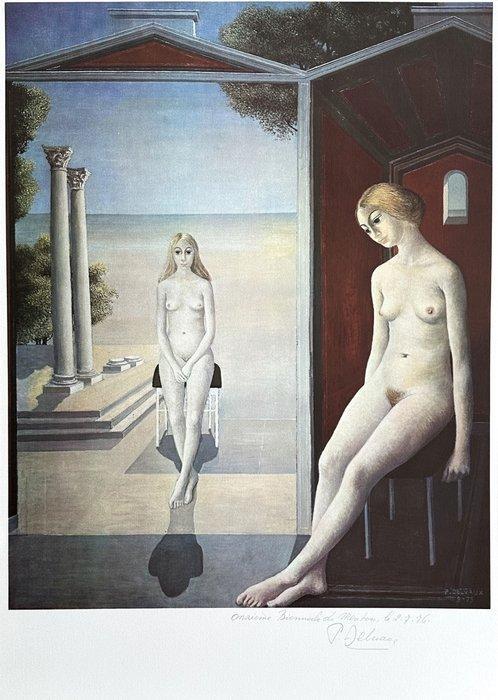 Paul Delvaux (1897-1994) - Au bord de la mer, Antiek en Kunst, Antiek | Overige Antiek