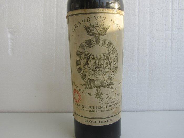 1953 Château Gruaud Larose - Bordeaux, Saint-Julien 2ème, Verzamelen, Wijnen