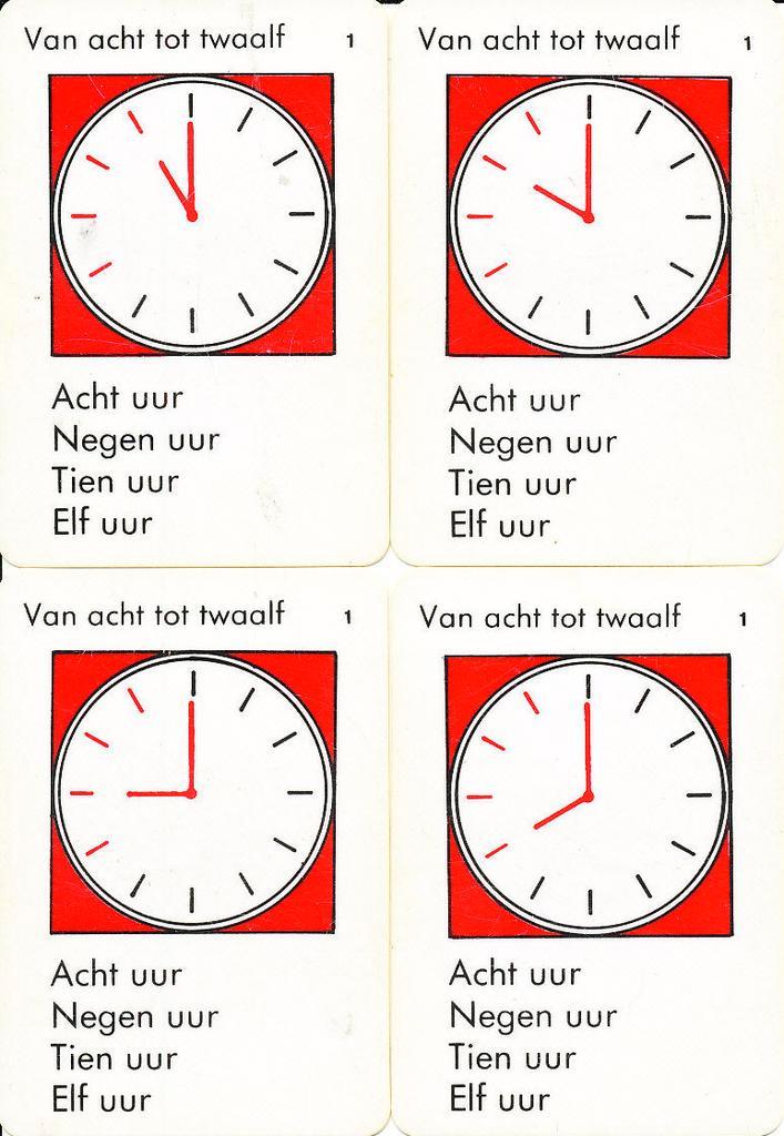 Kwartet klok kijken 1 Rood (zie omschrijving), Boeken, Schoolboeken, Nieuw, Verzenden