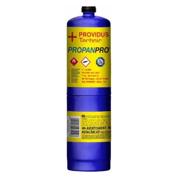 Gasfles Propaan gas 400 gram - 1 liter (Gasflessen), Doe-het-zelf en Verbouw, Gereedschap | Lasapparaten, Overige typen, Nieuw