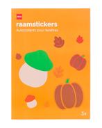 HEMA Raamstickers herfst, Hobby en Vrije tijd, Stickers en Plaatjes, Verzenden, Nieuw