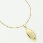 Ketting met hanger - 14 karaat Geel goud - Medaillon