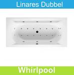 Ligbad Riho Linares 180 x 80 cm Mat Wit Whirlpool Dubbel, Ophalen of Verzenden, Nieuw, Bad