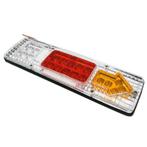 Set van 2 LED achterlichten 12 volt Type 5 Zilver, Auto-onderdelen, Vrachtwagen-onderdelen, Nieuw, Ophalen of Verzenden, Verlichting