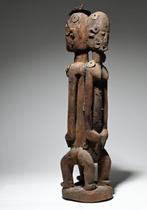 Dogon Janus figuur, Bamboe Stier - Dogon - Mali, Antiek en Kunst