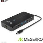 CLUB3D Type-C 7-in-1 hub met 2x HDMI, 2x USB Gen1 Type-A, 1x, Computers en Software, Verzenden, Nieuw, Club 3D