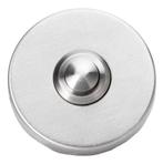 Beldrukker rond ø52mm rvs mat, Doe-het-zelf en Verbouw, Deuren en Horren, Verzenden, Nieuw