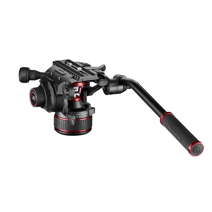 Manfrotto Nitrotech 608 Fluid Video Head, Audio, Tv en Foto, Fotografie | Statieven en Balhoofden, Balhoofd, Nieuw, Ophalen of Verzenden
