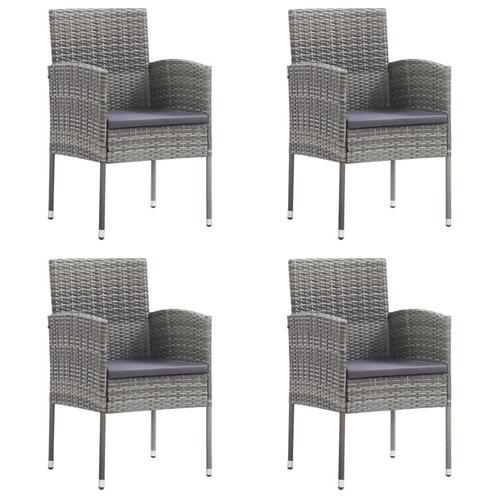 Poly Rattan Tuinstoelen 4 stuks - Profiteer van Retourdeal!, Tuin en Terras, Tuinstoelen, Nieuw, Rotan, Ophalen of Verzenden