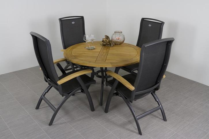 Hartman ronde tuinset Da Vinci, Tuin en Terras, Tuinsets en Loungesets, Tuinset, Nieuw, Overige materialen, Verzenden