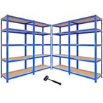 4 x T-Rax Stellingkasten - 90 cm x 45 cm x 180 cm - Blauw -, Zakelijke goederen, Verzenden