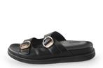 Bershka Sandalen in maat 40 Zwart | 10% extra korting, Verzenden, Zwart, Gedragen, Sandalen of Muiltjes