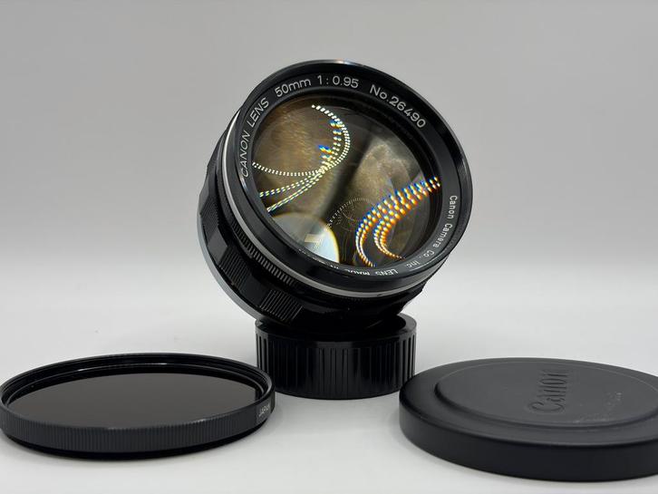 Canon Dreamlens 50mm f0.95 converted to M, Audio, Tv en Foto, Fotografie | Lenzen en Objectieven, Verzenden