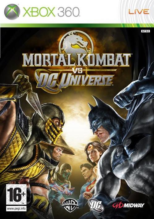 Mortal Kombat vs DC Universe (verpakking Duits, game Enge..., Spelcomputers en Games, Games | Xbox 360, Gebruikt, Vanaf 12 jaar