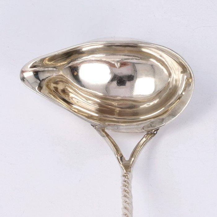 Wed. H.J. van Halteren - Bowl-lepel/ Punchlepel -, Antiek en Kunst, Antiek | Goud en Zilver
