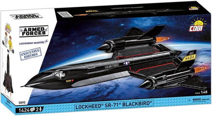 COBI 5890 SR-71 Blackbird (Leger bouwsets, Modelbouwsets), Kinderen en Baby's, Speelgoed | Bouwstenen, Nieuw, Verzenden