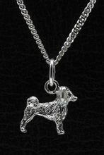 Zilveren Phalene nachtvlinder ketting hanger - klein, Verzenden, Nieuw