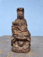 Figuur - Hout - China (Zonder Minimumprijs), Antiek en Kunst